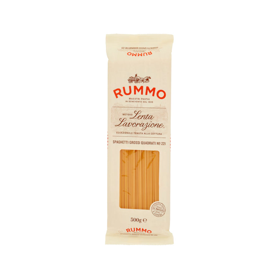 Paste Spaghetti Grossi Quadrati Rummo nr. 221, 500g