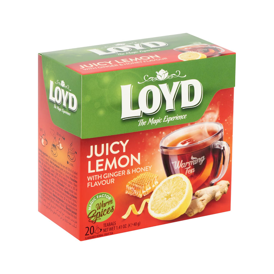 Ceai, Loyd, Ghimbir/Lamaie/Miere, 20 pliculete