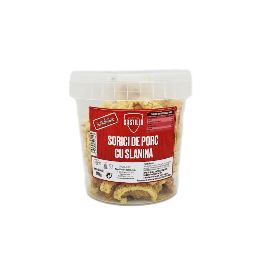 Galetusa cu Sorici Crocanti Castirricos Aroma BBQ, 140g