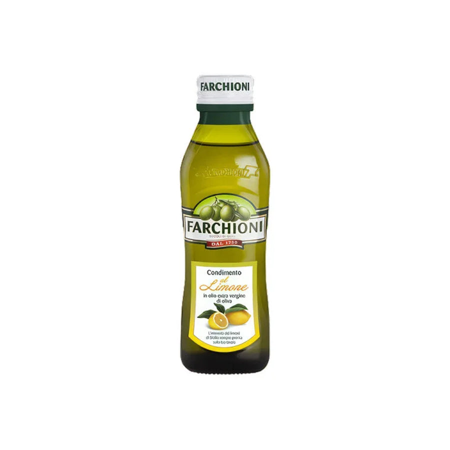 Ulei de masline extravirgin cu aroma de lamaie Farchioni, 250ml