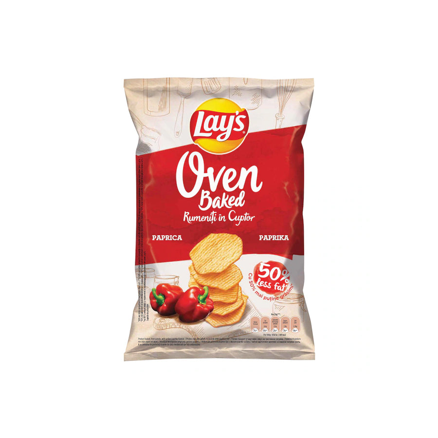 Chipsuri din cartofi cu paprika Lay’s Baked, 105g