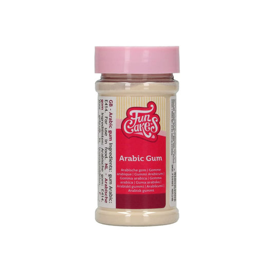 Guma arabica 50g, FunCakes, agent liant vegetal, incolor, natural
