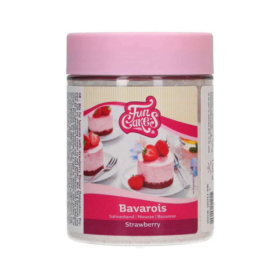 Mix budincă pentru bavarezi cu căpșuni, FunCakes, 150 g
