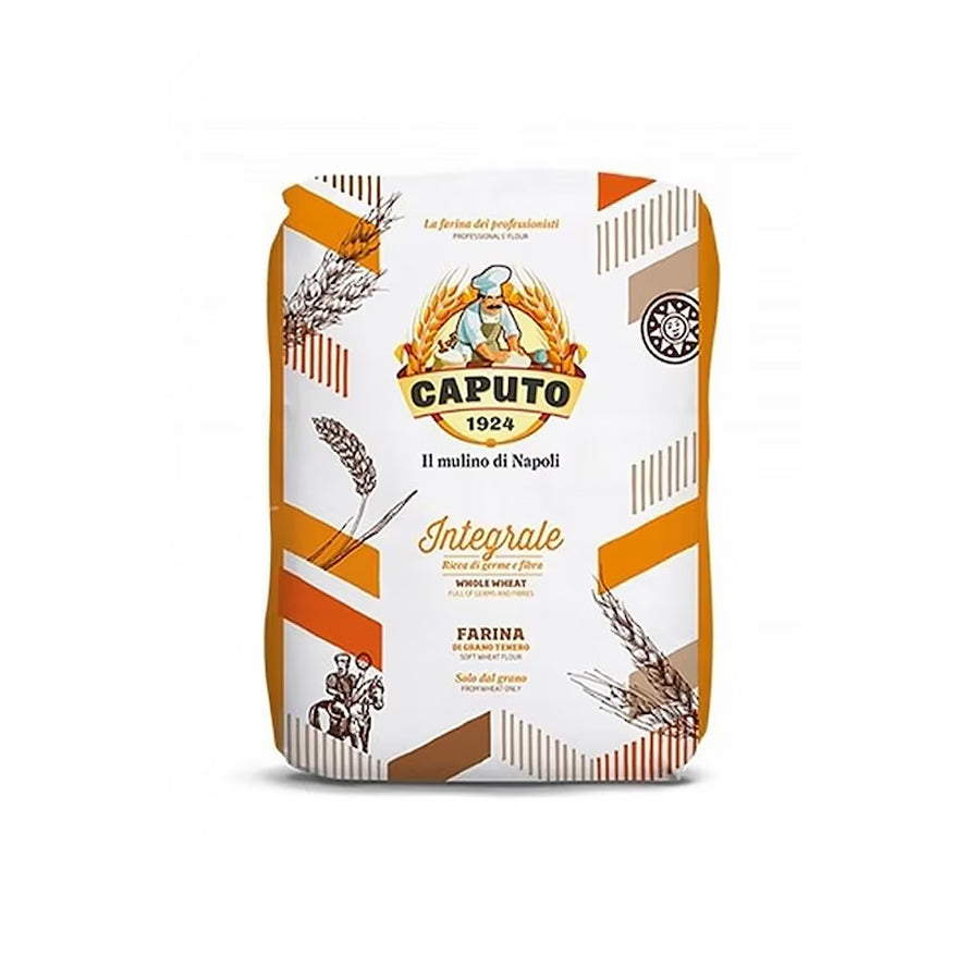 Caputo Integrale 5kg – Făină Integrală Italiană Premium pentru Pizza și Panificație