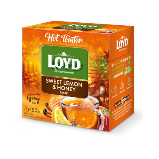 Ceai Sweet Lemon & Honey, 15 pliculete, Loyd