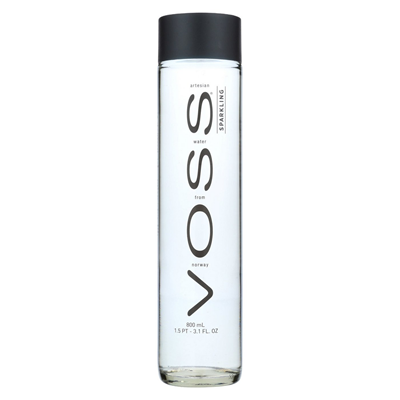VOSS Apă Minerală Naturală Carbogazoasă 0,8L SGR – Sticlă Premium din Norvegia