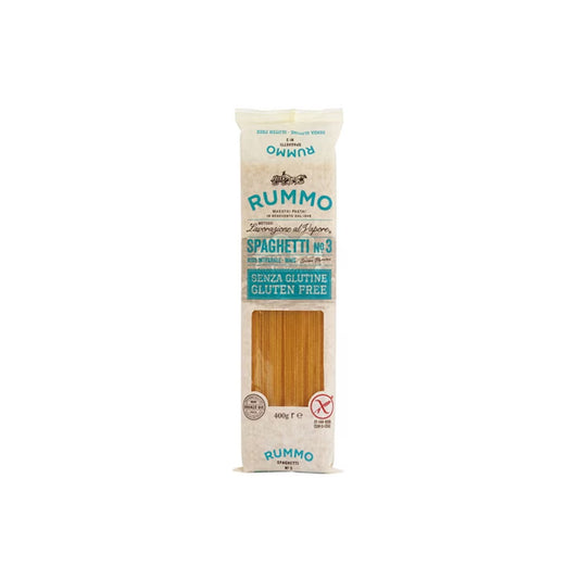 Spaghetti fara gluten 400g, Rummo, orez brun si porumb, al dente