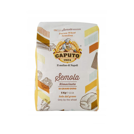 Caputo Semola 5kg – Griș de Grâu Dur Italian Premium pentru Paste și Pizza
