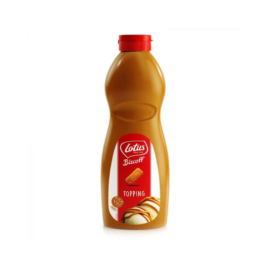 Sirop Lotus Biscoff 1000g – topping pentru deserturi cu gust de biscuiti caramelizati