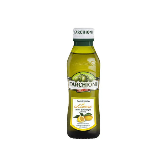 Ulei de masline extravirgin cu aroma de lamaie Farchioni, 250ml